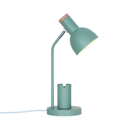 Lampa biurkowa z piórnikiem E27 zielona Devone NO2512405023 - Nordlux